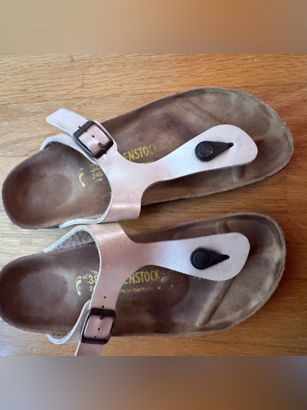 Birkenstock Pink Thong Sandals